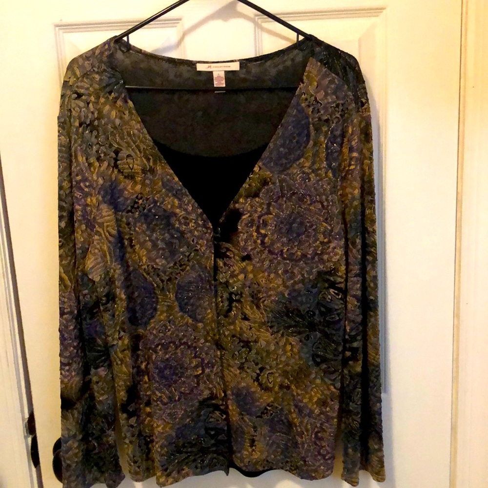 Long sleeve blouse